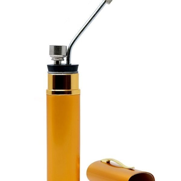 Gold Metal Portable Pipe