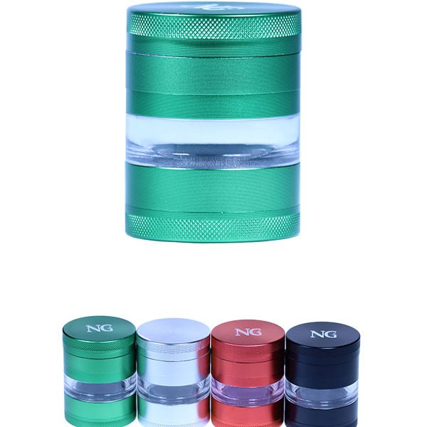 4-Piece See Through Grinder