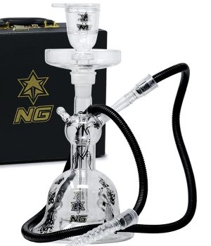 15 inch Clear Hookah Set
